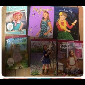 A lot of 6 American Girl Books. All in used, very good condition.